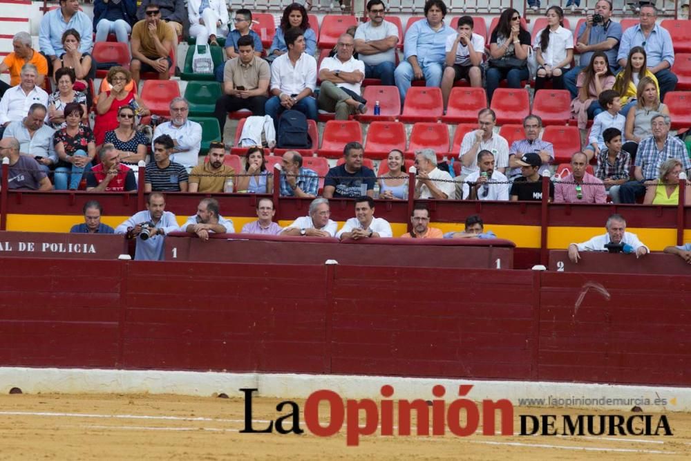 Ambiente en la novillada de la prensa de Murcia