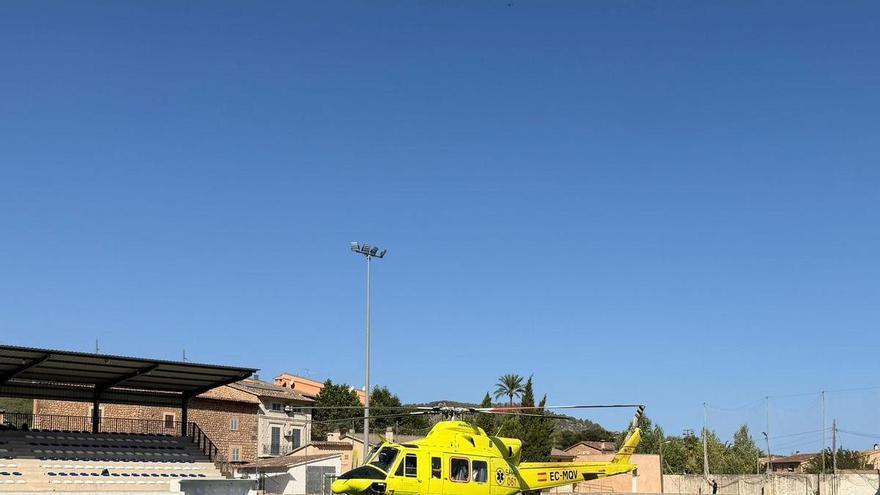 Un ciclista sufre una parada cardiaca en la carretera de Lluc