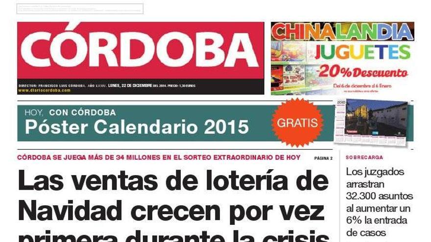 La portada de CÓRDOBA