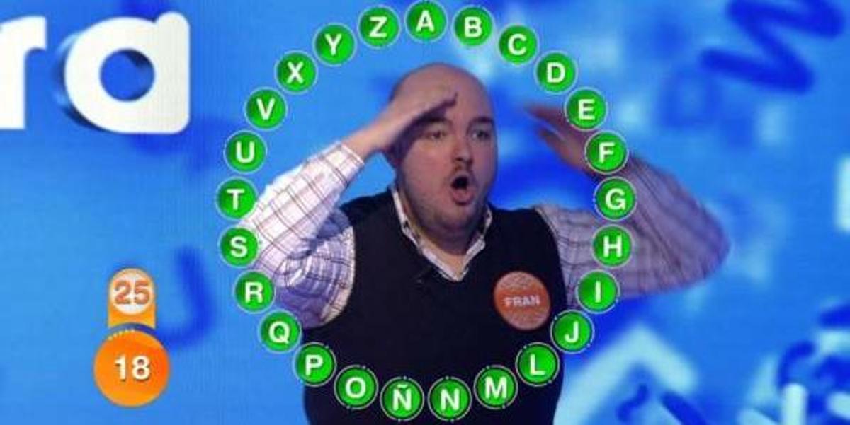 Fran González abre la puerta a volver a Pasapalabra para participar en el programa
