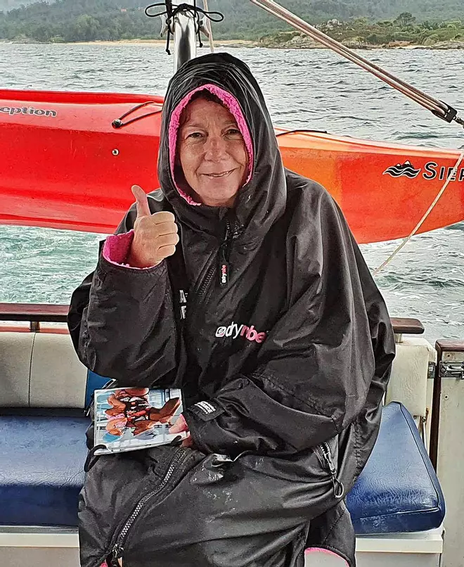 El viento frena a Tita Llorens