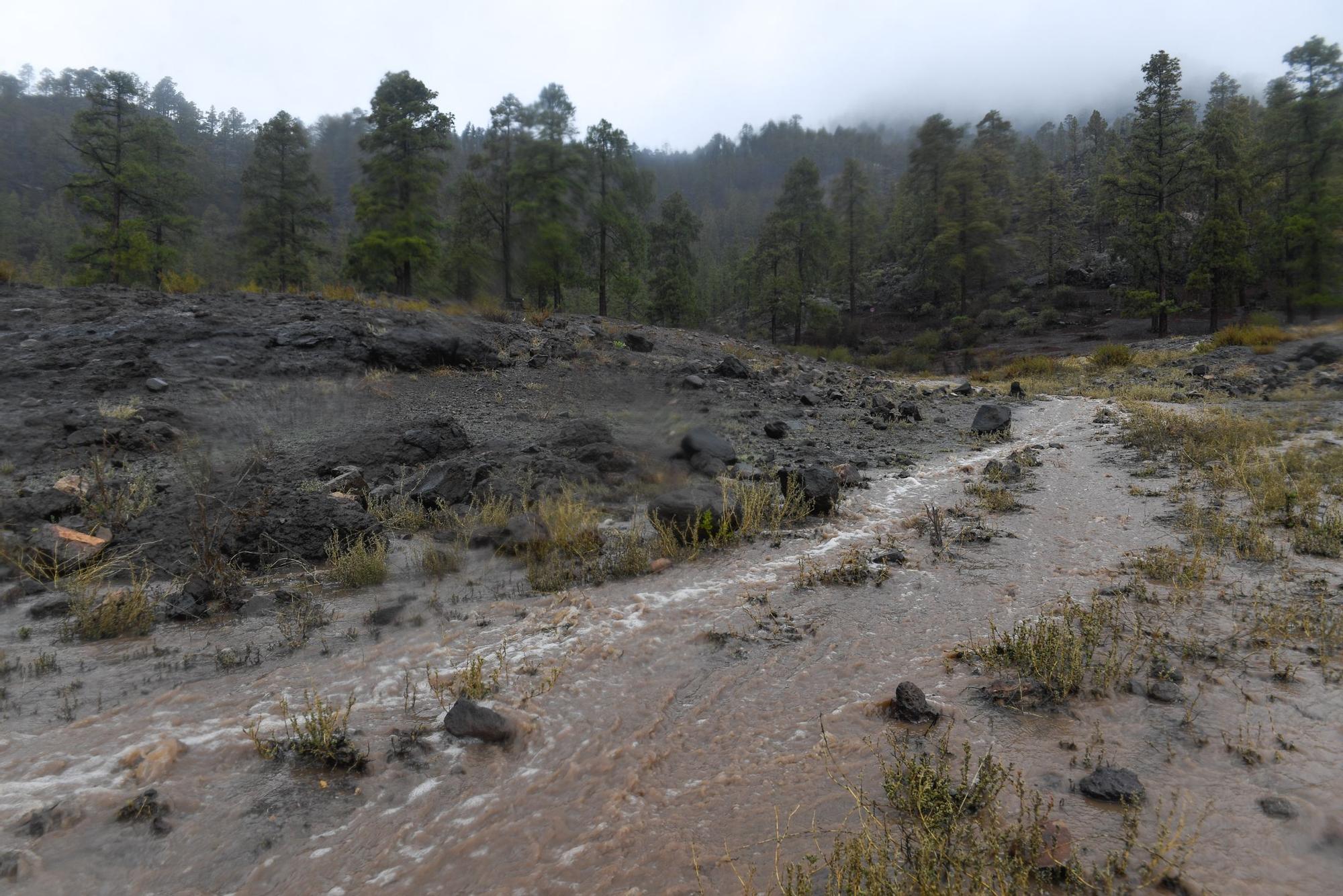 Las lluvias vuelven a caer en Gran Canaria