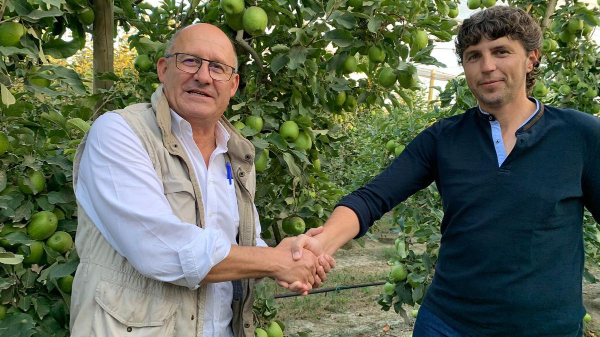 Jaume Armengol substitueix Llorenç Frigola com a president de la IGP Poma de Girona