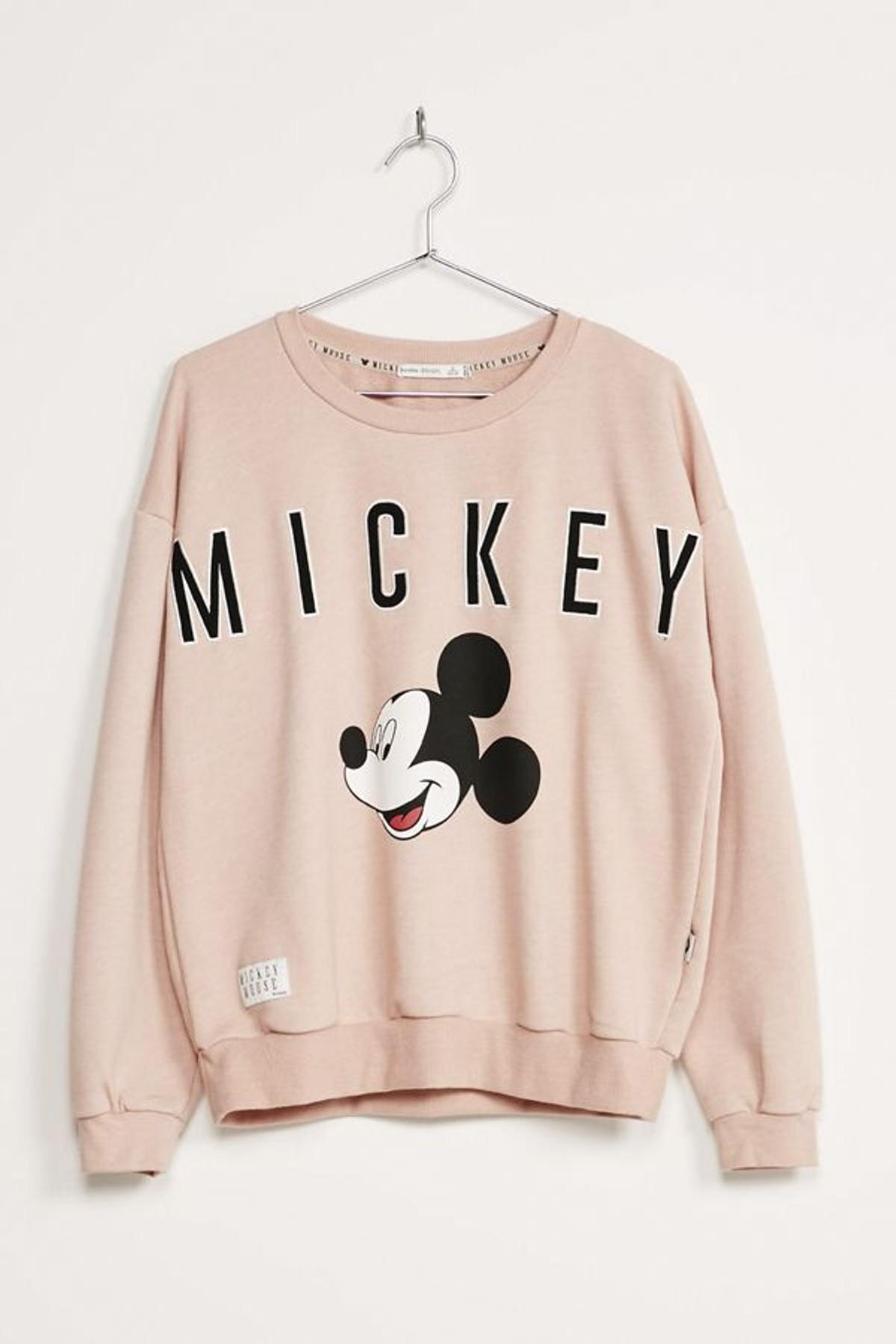 Mickey Mouse, icono de moda: sudadera de Bershka