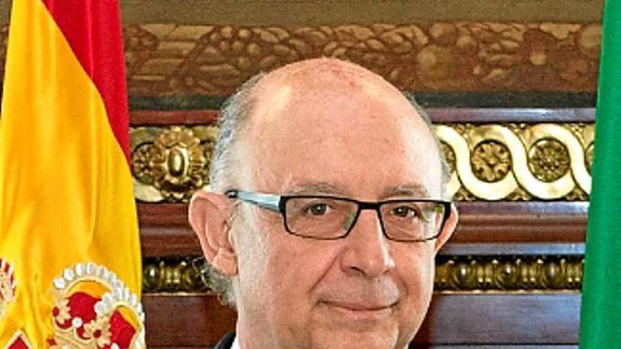 El ministre Cristóbal Montoro