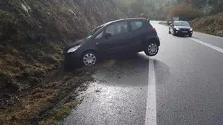 Nuevo accidente en la carretera Catoira-Carracedo