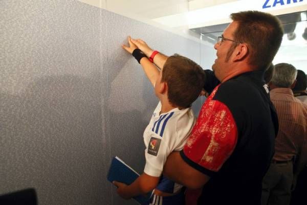 Imágenes de la inauguración del corazón del estadio