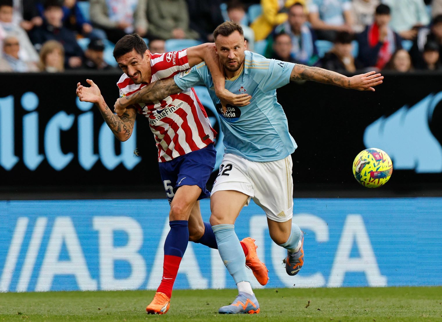 Las mejores imágenes del Celta-Atleti