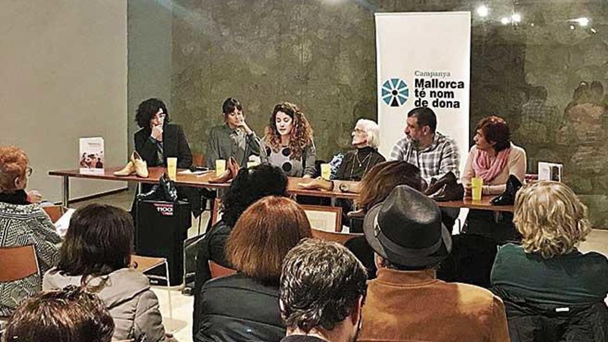 Imagen de la presentación de homenaje a la mujer en la campaña &#039;Mallorca té nom de dona&#039;.