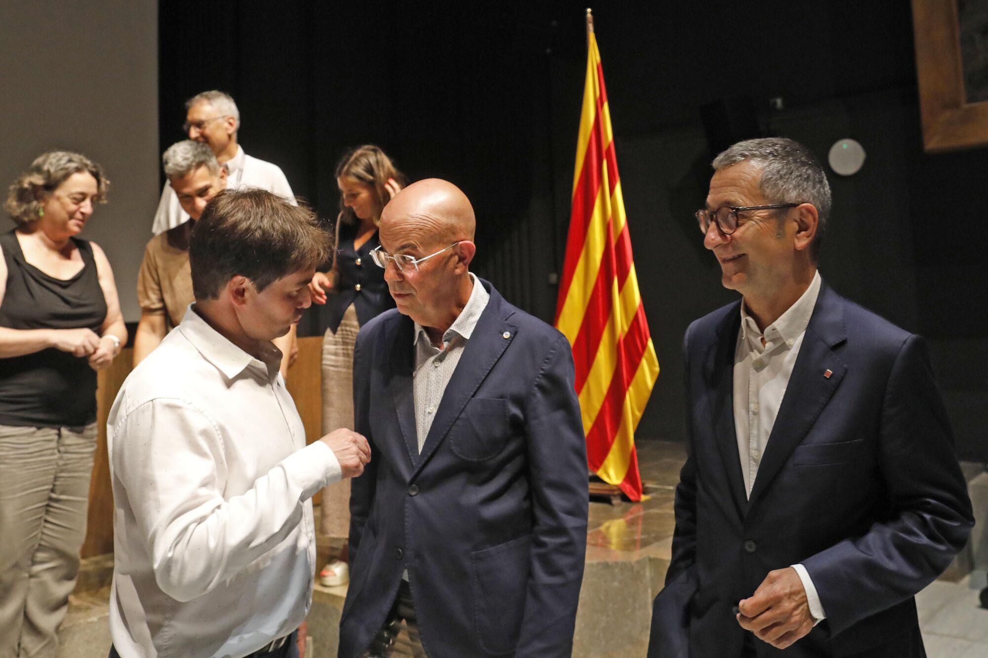 Girona. Seu Generalitat. Constitucio del Grup Permanent del Campus de Salut de la Regio Sanitaria Girona.