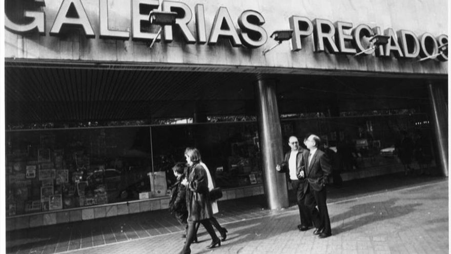 Galerías Preciados en Córdoba, en el año 1978.