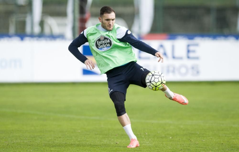 El Dépor prepara el partido del domingo contra el Granada