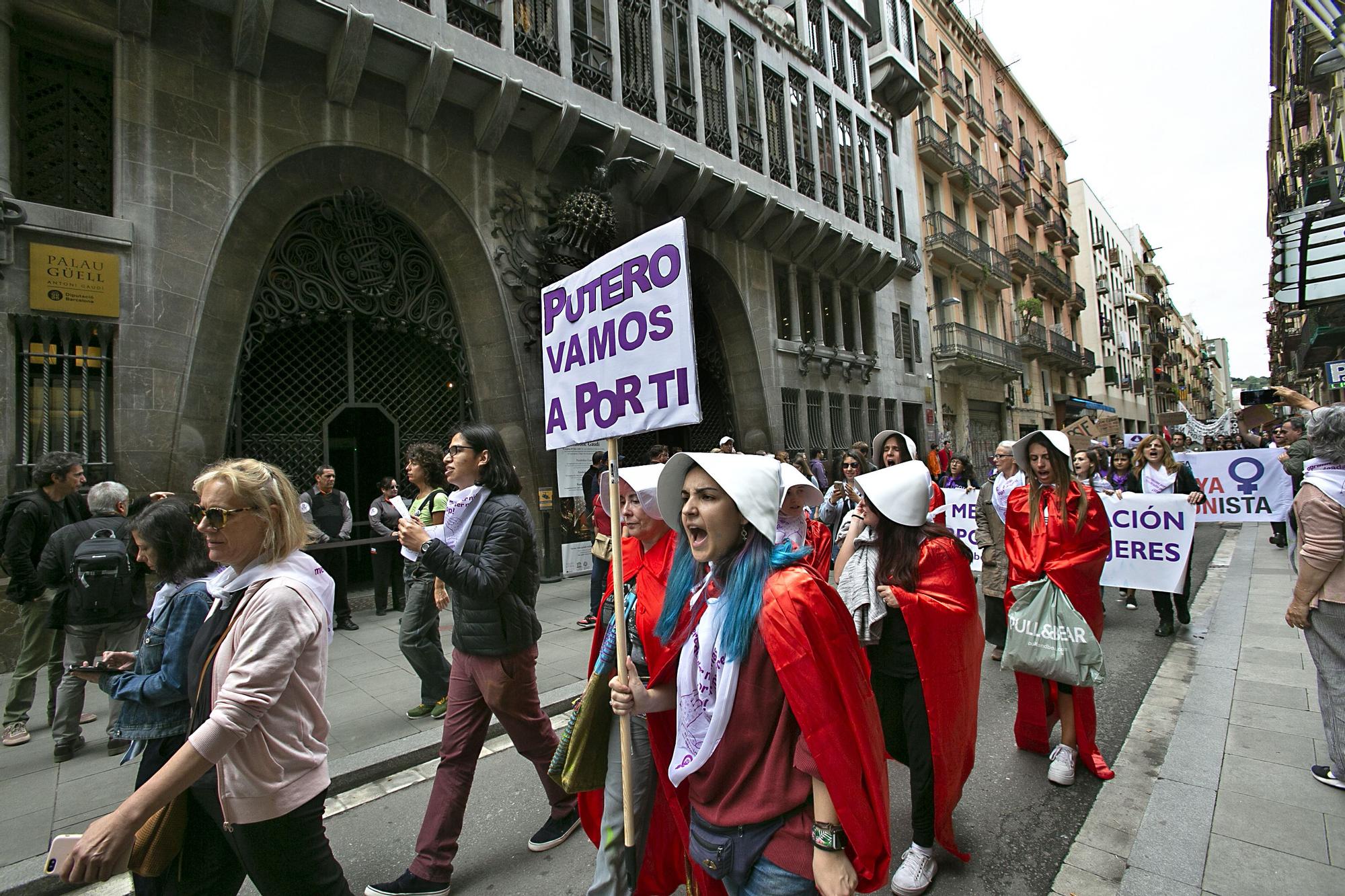 Primera marcha abolicionista que tuvo lugar en Barcelona, en 2019.