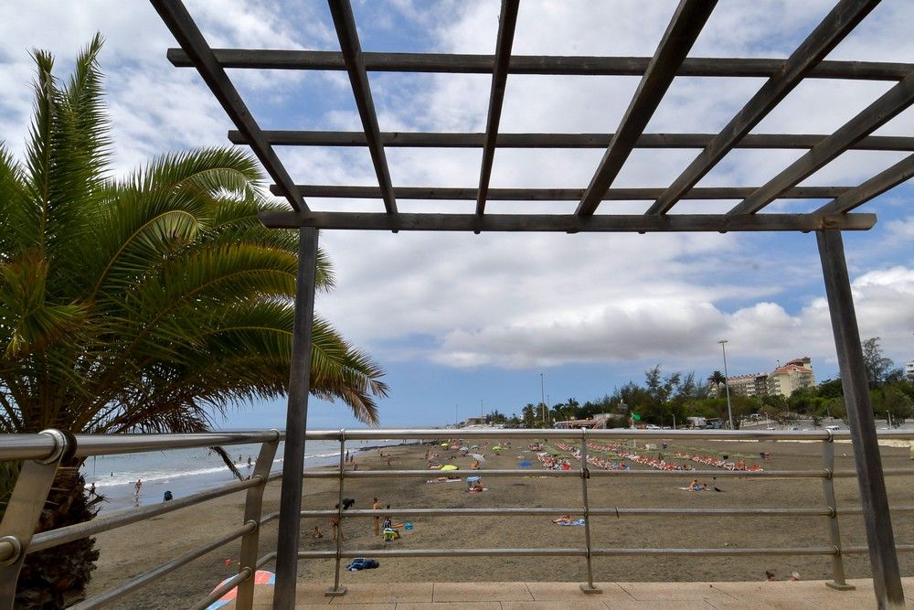 Playa de San Agustín, en San Bartolomé de Tirajana