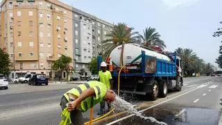 Los empleados de limpieza no trabajarán en el exterior de 14 a 16 horas durante la ola de calor
