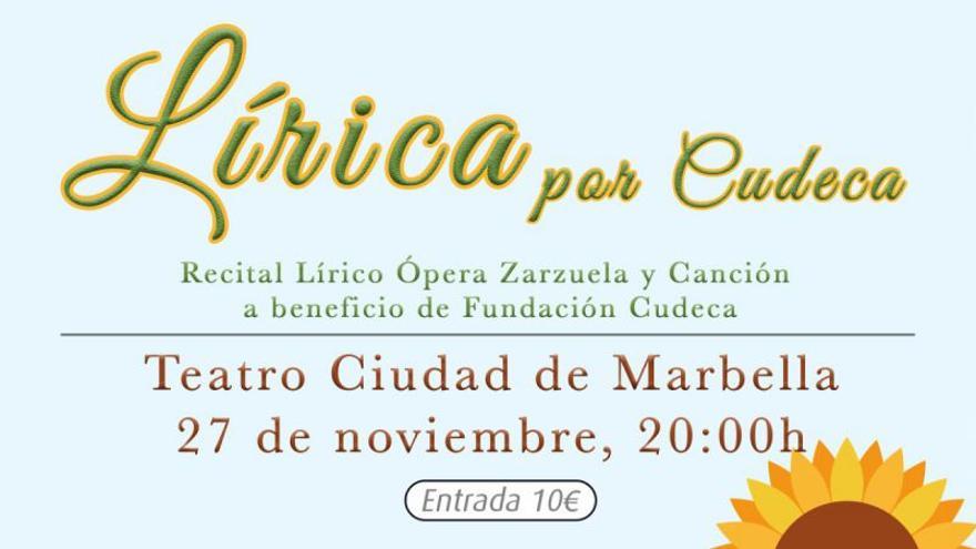 Lírica por Cudeca