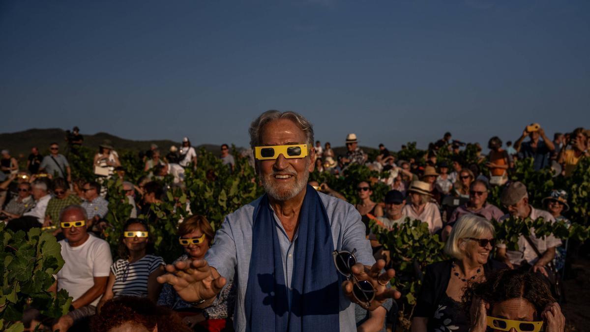 Música y lágrimas entre viñedos en el eclipse del Festival Jordi Savall