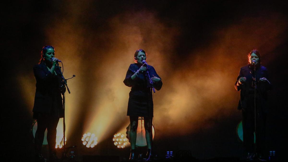 Concerto das Tanxugueiras no festival Revenidas, en Vilaxoán (Vilagarcía de Arousa), en setembro de 2021.