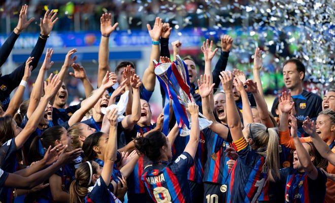 Así fue la fiesta de la Champions del Barça