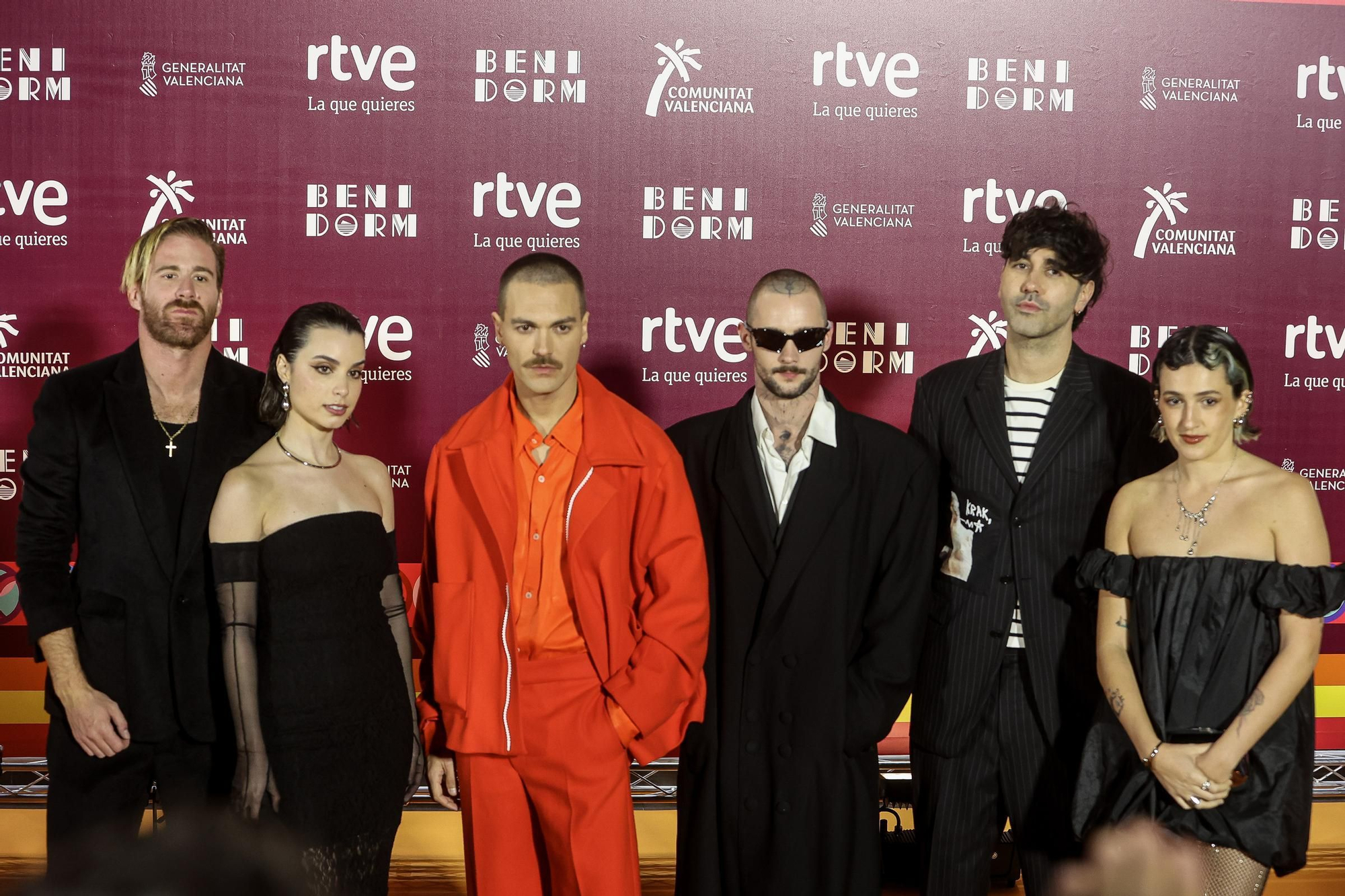 Alfombra naranja Benidorm Fest