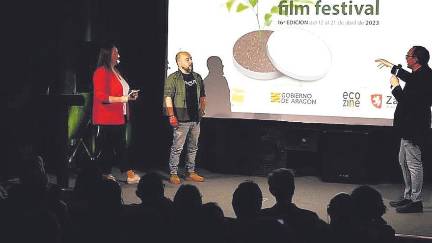 El Ecozine Film Festival se ha clausurado hoy en el CaixaForum Zaragoza.
