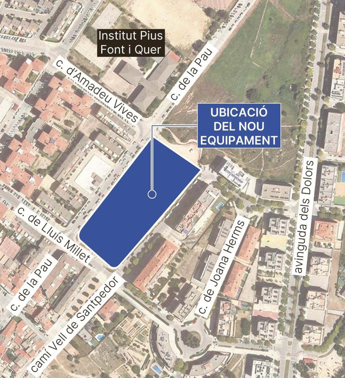 Situació de l'equipament