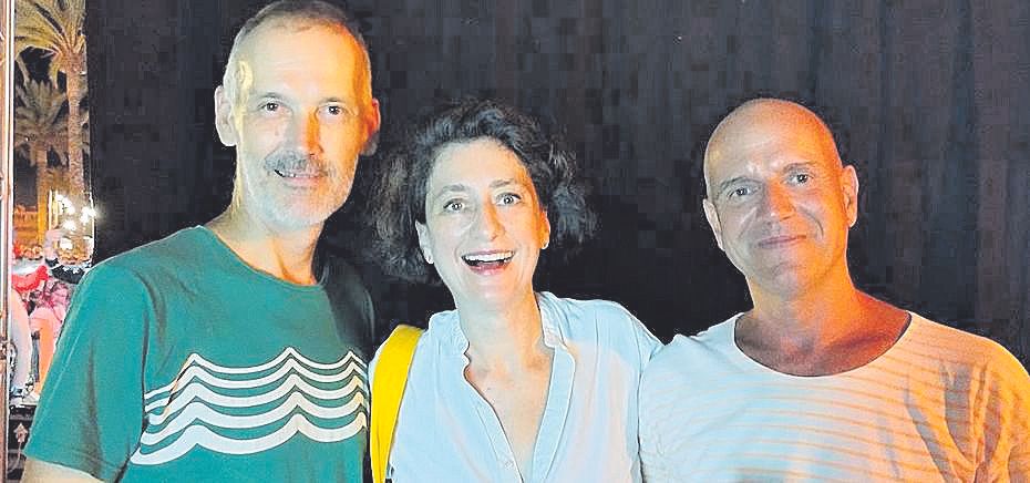 Philippe, Gabrielle Ripoll y Philippe Salvà.