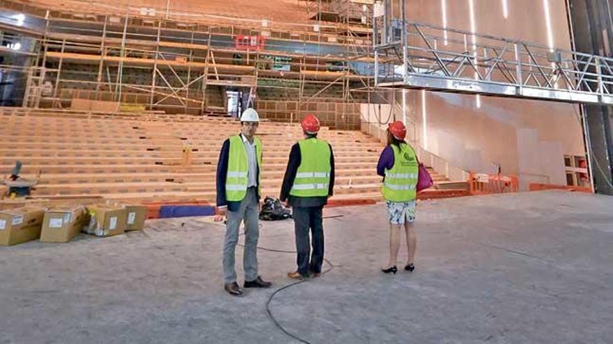 Interior del auditorio principal.