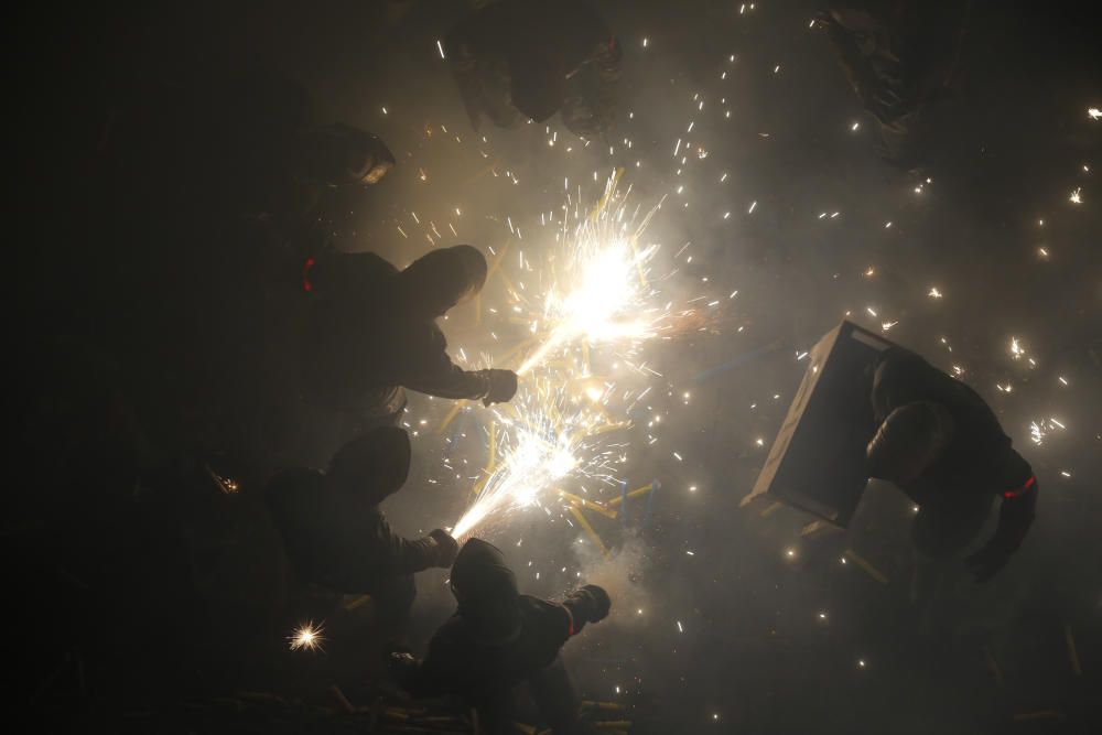 La Cordà de Paterna, en la que se disparan miles de cohetes.