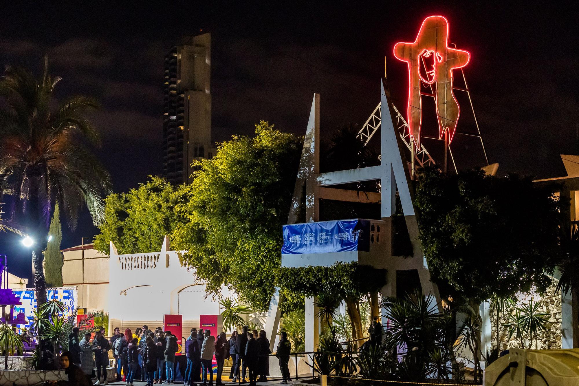 Benidorm Fest 2023: Las imágenes de la fiesta del 'Euroclub' en la mítica discoteca Penélope