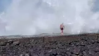 Los turistas desafían a la AEMET en Canarias