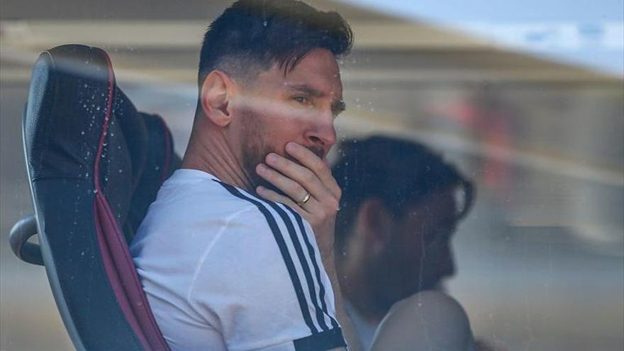 Argentina llega a Barcelona para completar su preparación