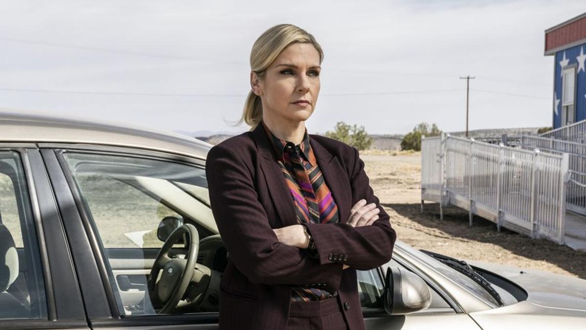 Rhea Seehorn como Kim Wexler.