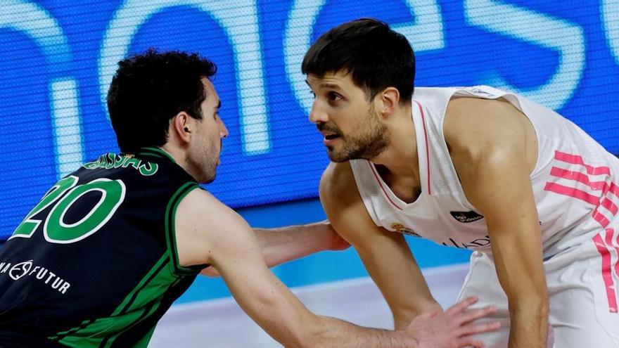 Una imagen del Real Madrid - Joventut.