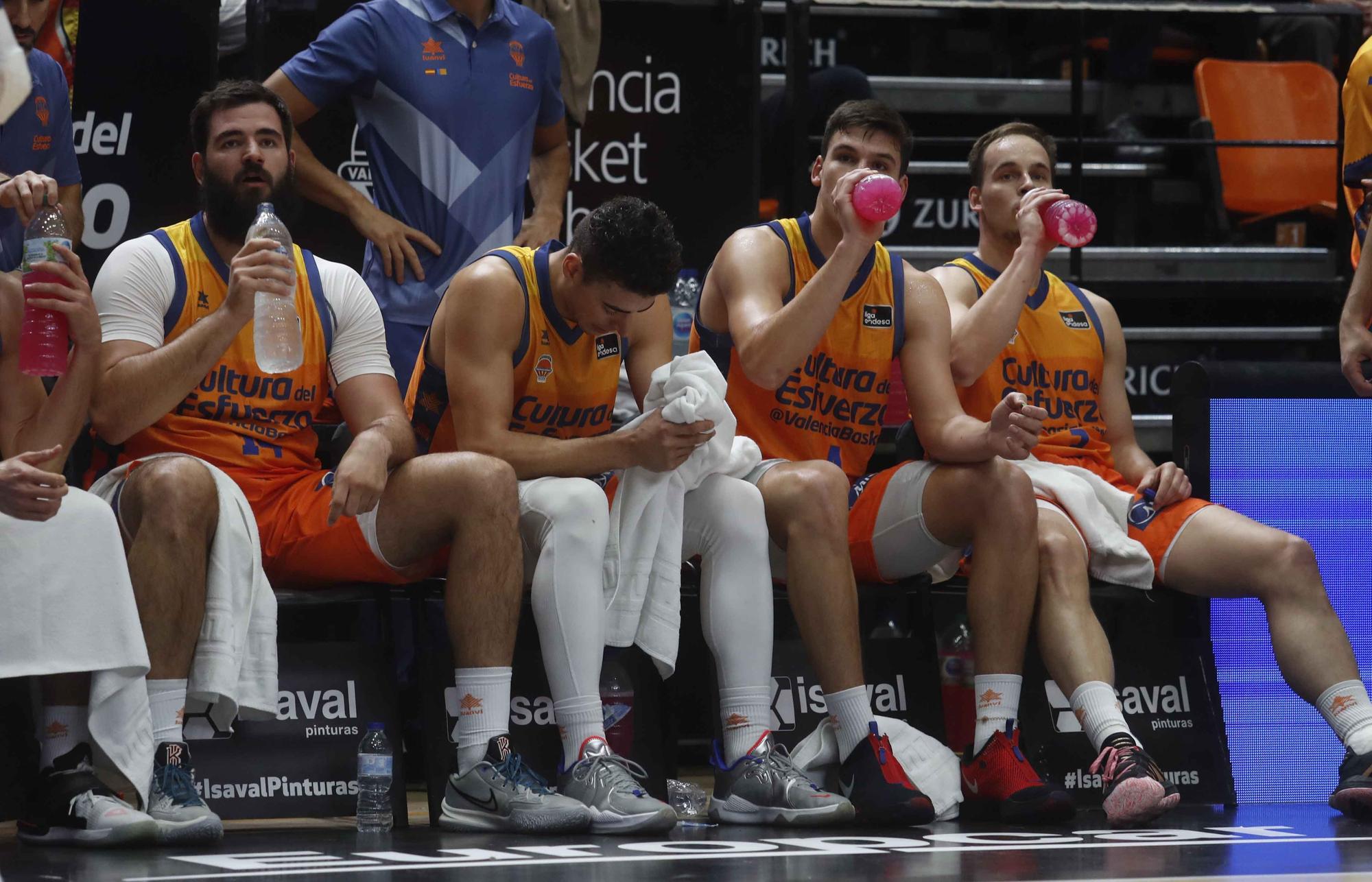 Espectacular remontada de Valencia Basket frente al Surne Bilbao