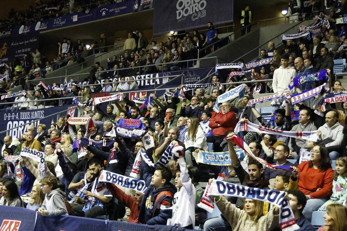 Monbus Obradoiro - Real Madrid: las imágenes del partido