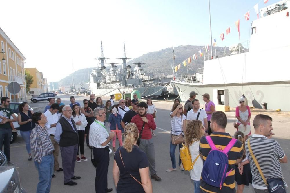 Jornada de puertas abiertas en el Arsenal de Cartagena