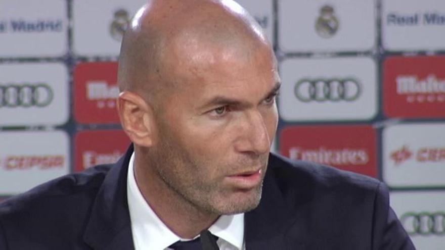 Zidane, contento "como padre y como entrenador"