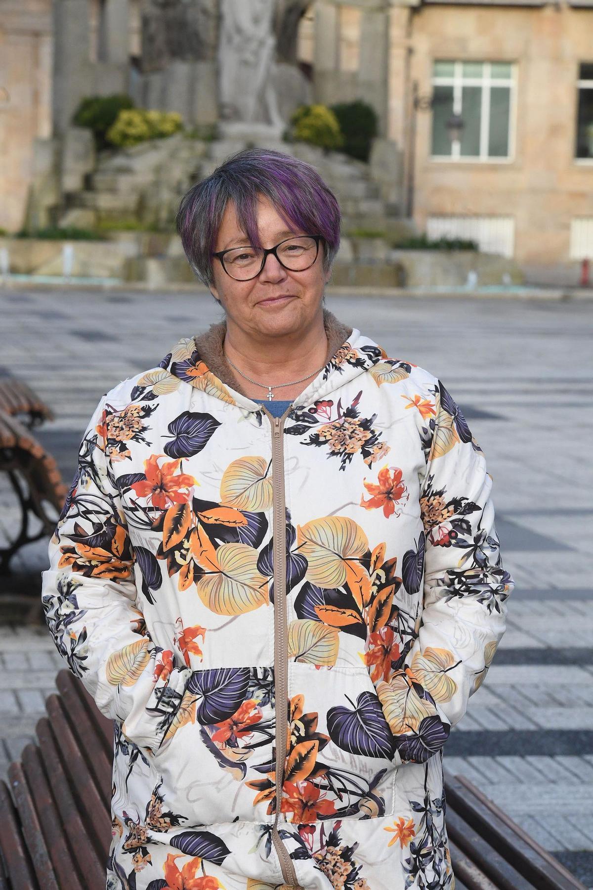 Dolores Rojas, jueza de atletismo.