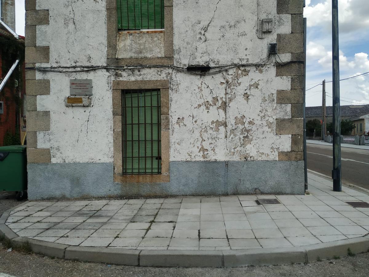 Lugar donde estaba la cabina de Bermillo, ahora vacío