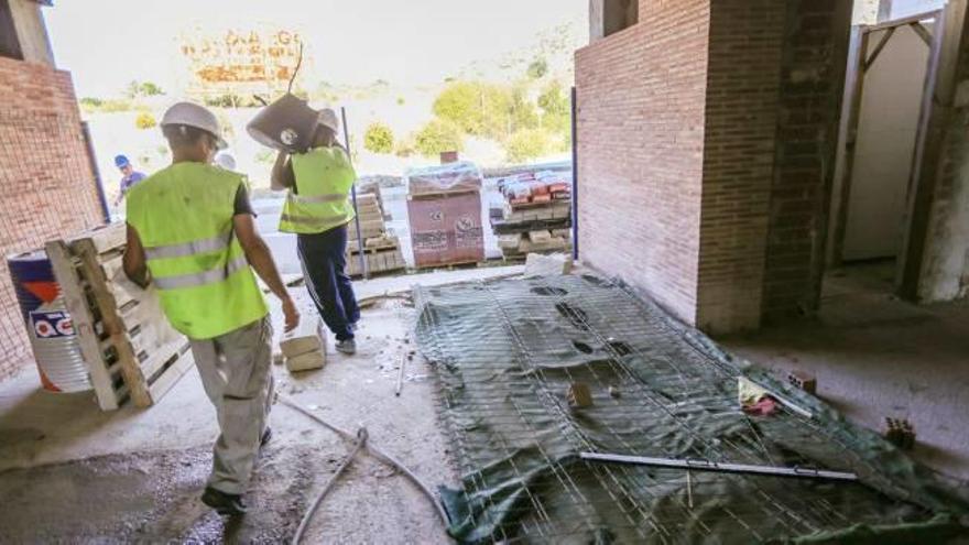 Los operarios han retomado los trabajos de construcción esta semana y dedicarán siete meses y medio a concluir el edificio.