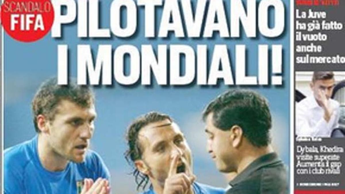 La portada del &quot;Corriere dello Sport&quot; de este viernes