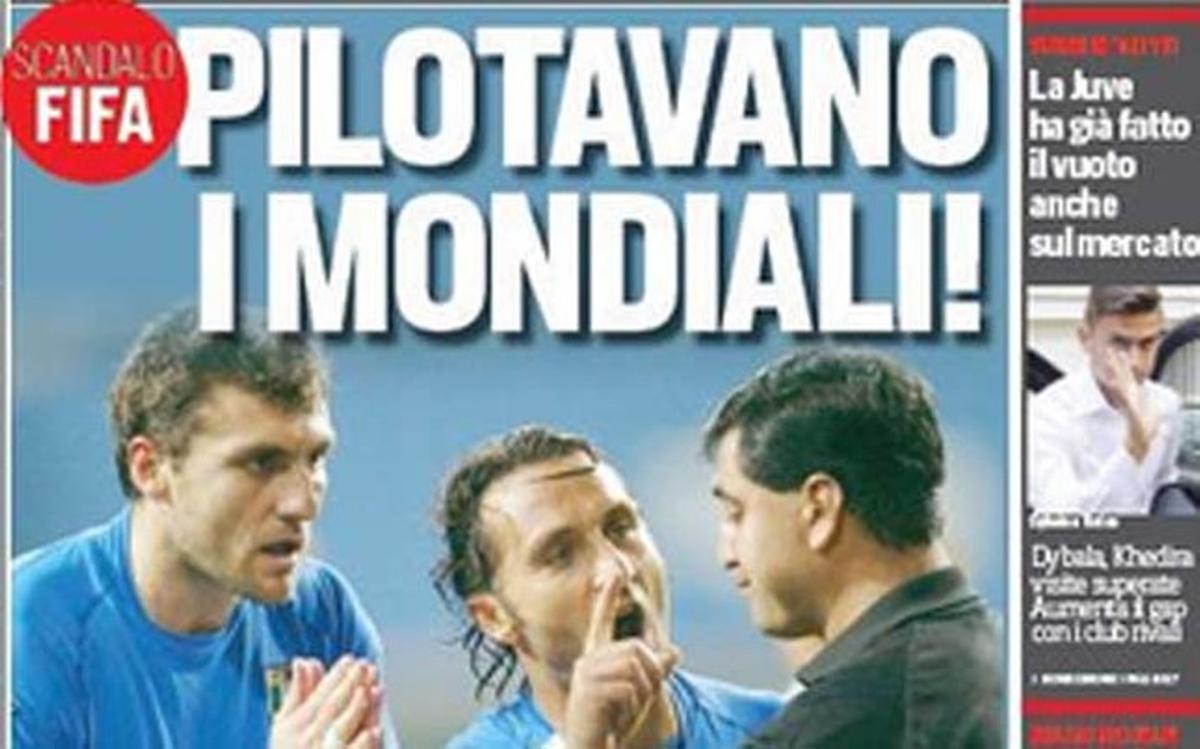 La portada del Corriere dello Sport de este viernes