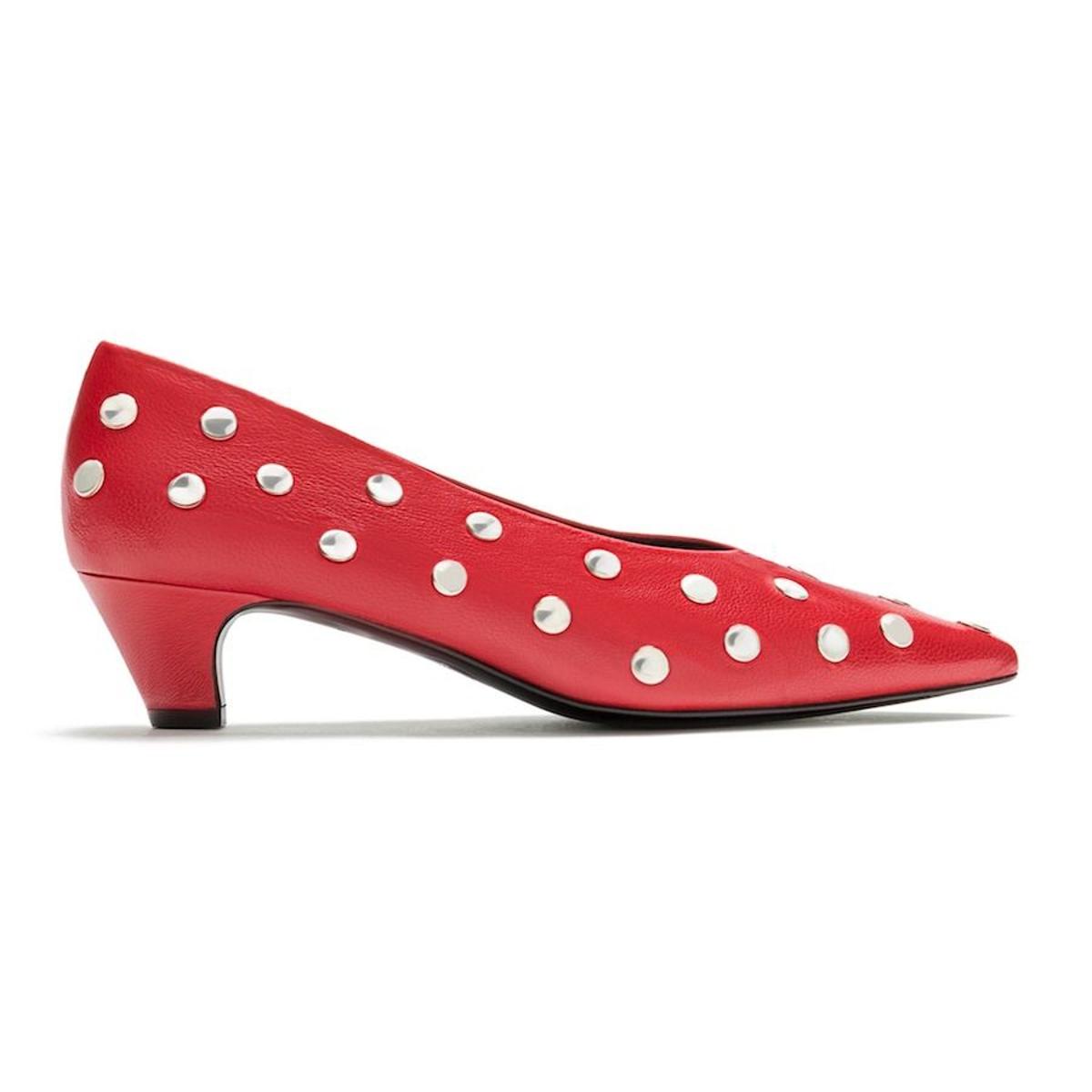 Zapatos rojos: el 'kitten heel' rockero