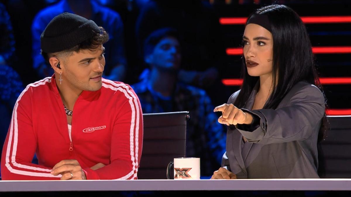 Lali cuenta en 'Factor X' su incómoda anécdota con Isabel Pantoja: &quot;Nos llamó maleducados&quot;.