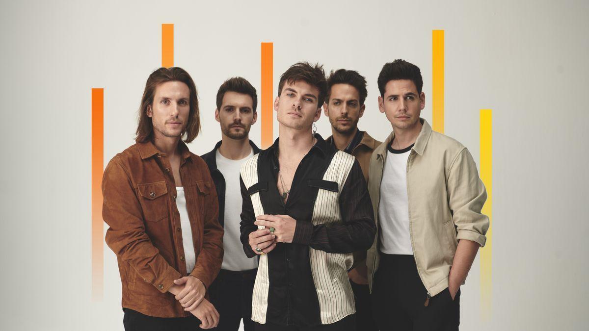 Grupo de pop Dvicio.