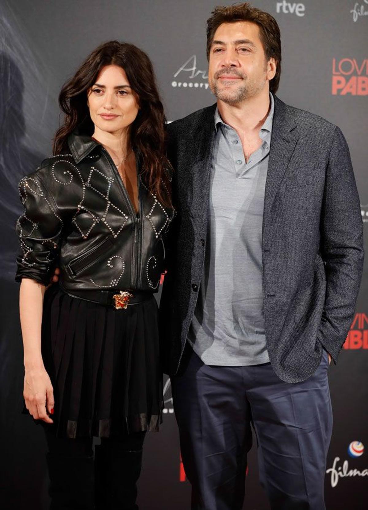 Javier Bardem y Penélope Cruz presentan 'Loving Pablo' en Madrid