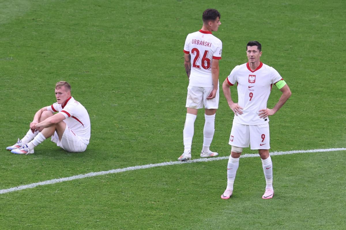 La Polonia de Lewandowski, primera eliminada de la Eurocopa 2024