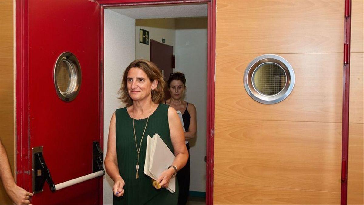 La ministra de Transición Energética, Teresa Ribera.