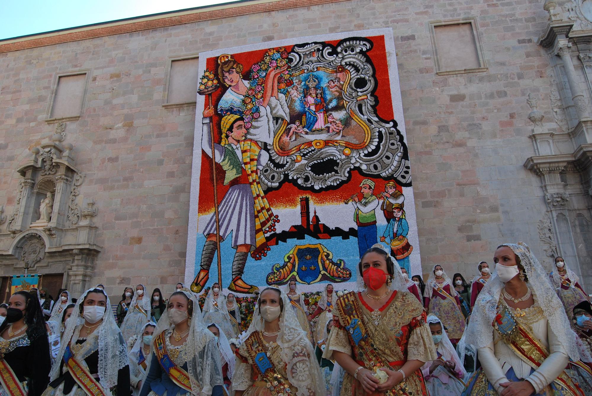 Ofrenda a la patrona de Burriana